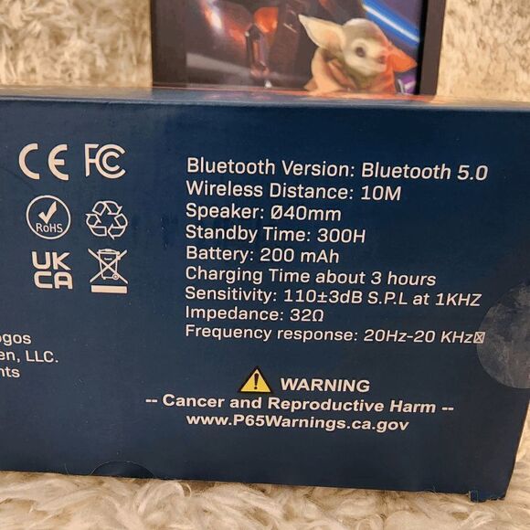 XBIVE Wireless Headphones with Mic Tech Rebellion - Picture 4 of 4